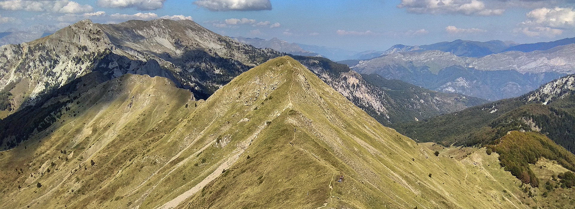 The Peaks of the Balkans walking guided holiday - Descent to Lepushe from Talijanka