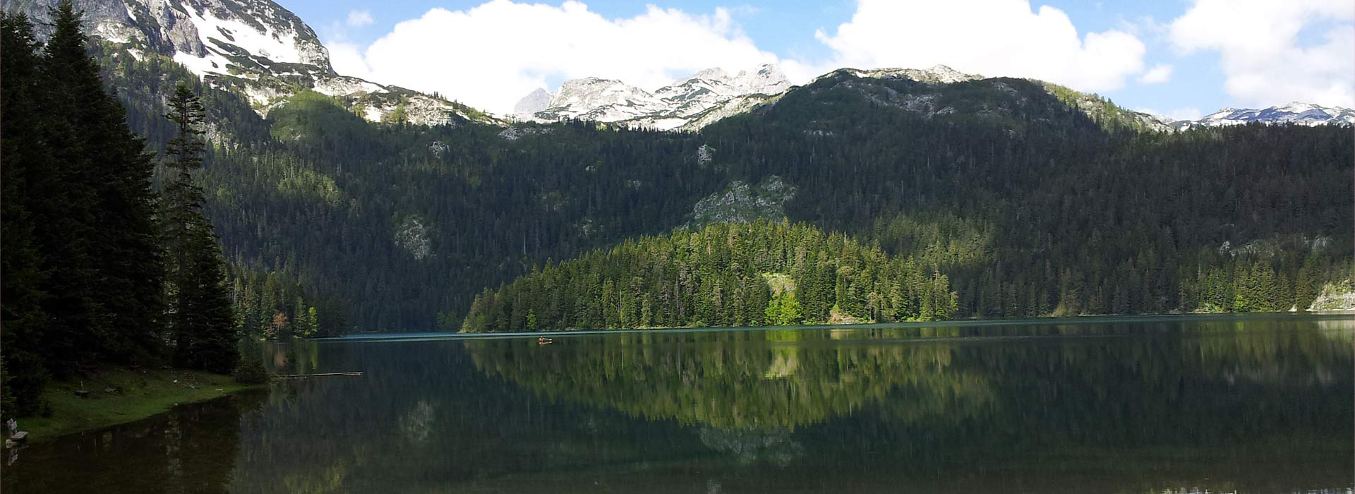 Montenegro walking self-guided holiday - Black Lake, Durmitor mountain